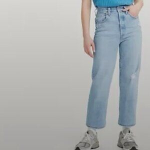 Levi's Ribcage Straight Ankle Jeans